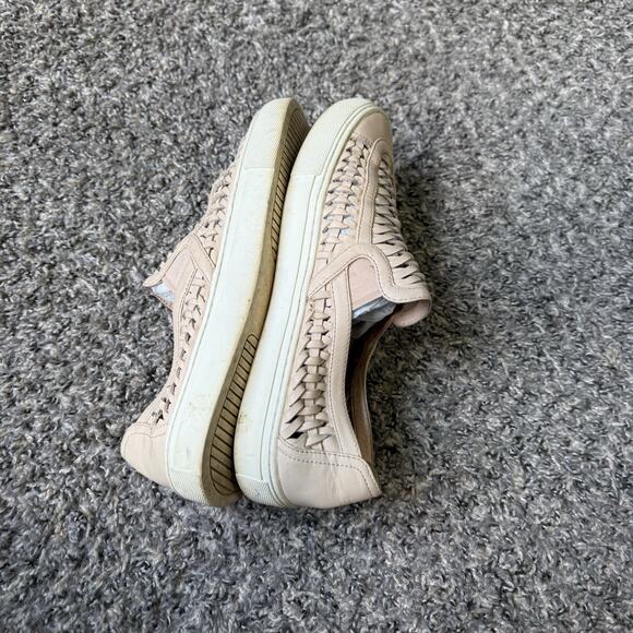 Tory Burch Huarache 2 Slip-On Sneakers Size 8 M Light Pink Leather Shoe Comfort - Picture 9 of 11